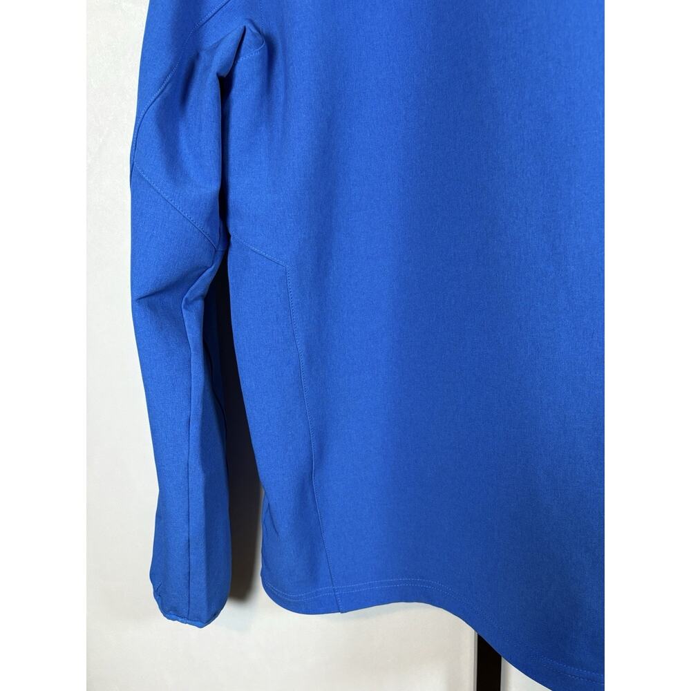 North Face Apex Pneumatic Jacket Men's Large Blue Full Zip Softshell Windwall - Picture 8 of 15